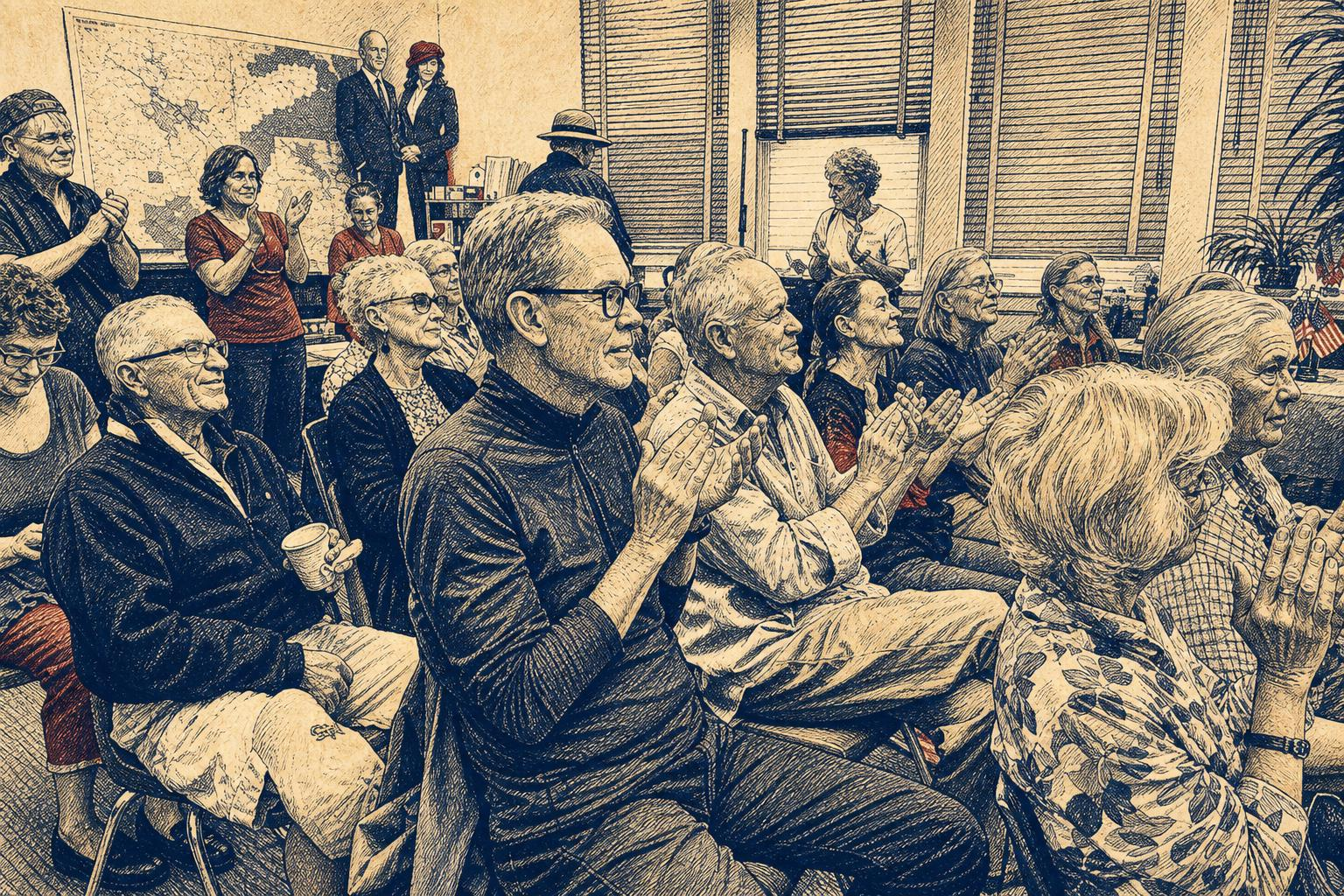Weiser visits Mesa County as Democratic canvassing begins