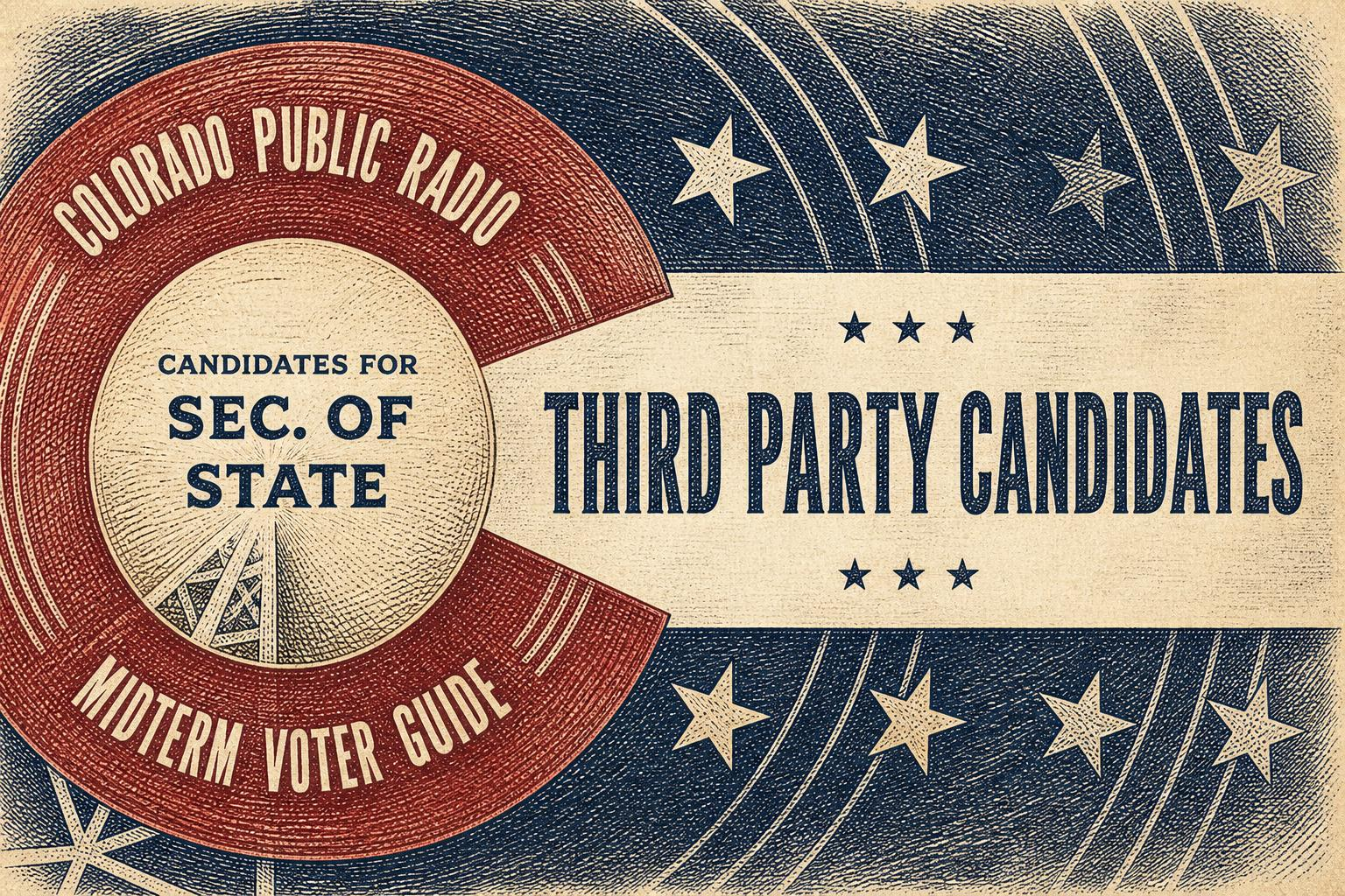 Colorado secretary of state voter guide image showing the source image’s featured election-related subjects in a vintage newspaper style.
